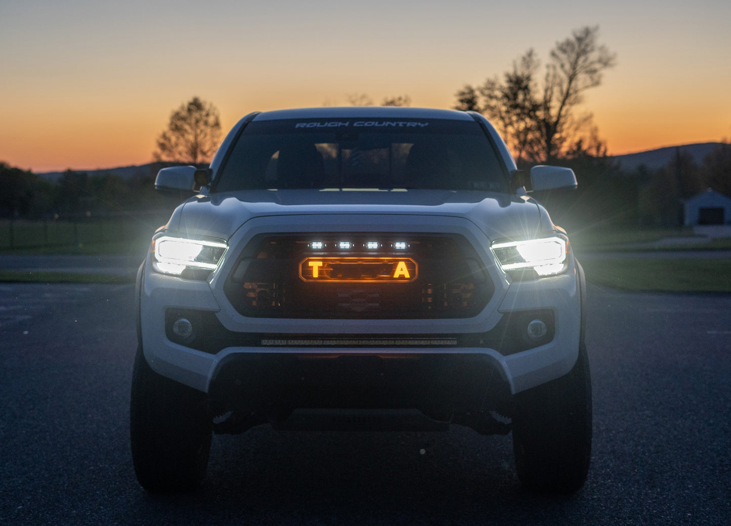 Led Illuminated Letters For 2016-2023 Tacoma Aftermarket Trd Pro Grille