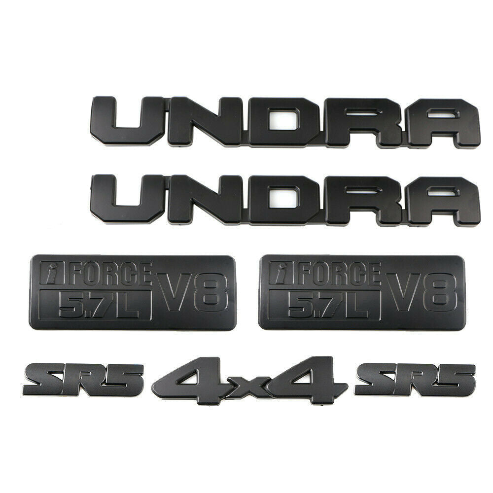 Emblem Overlay Blackout Kit for 2014-2021 Toyota Tundra