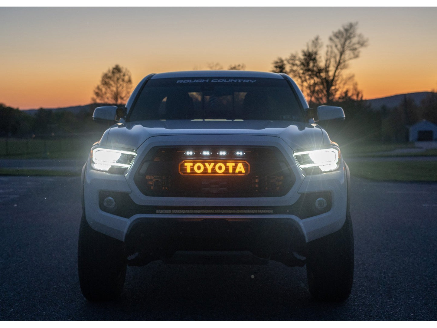 Led Illuminated Letters For 2016-2023 Tacoma Aftermarket Trd Pro Grille