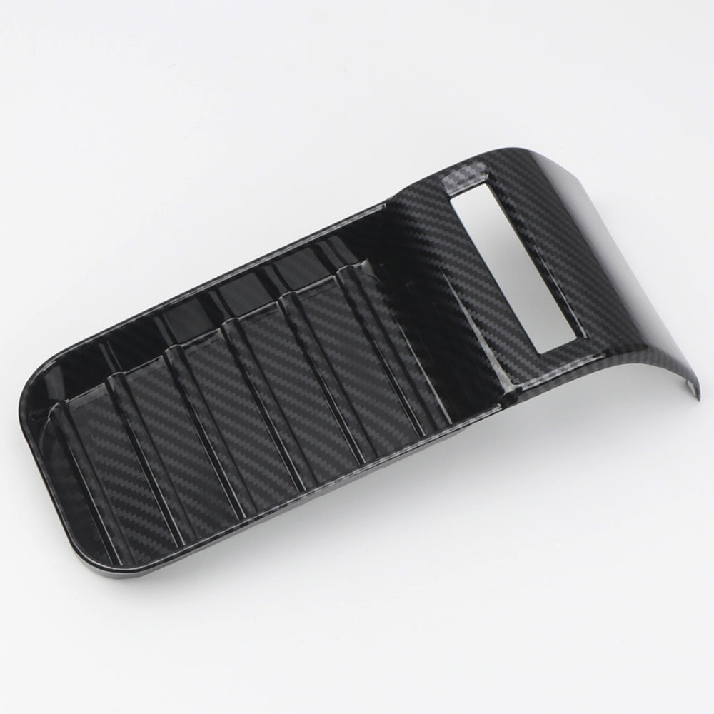 Carbon Fiber Look Center Console Armrest Cover Trim Fits 2014-2021 Tundra