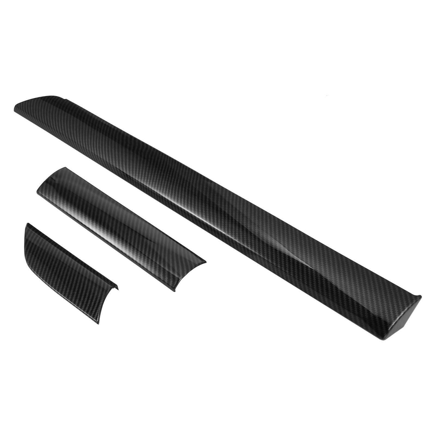 Carbon Fiber Look Center Console Dashboard Panel Cover Trim For Tundra 2014-2021