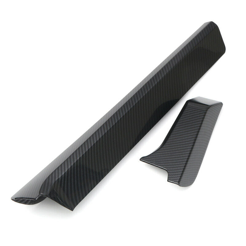 Carbon Fiber Look Gear Box Shift Panel Side Cover Trim for Tundra 2014-2021