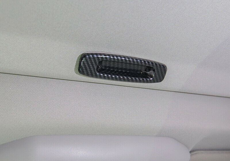 Carbon Fiber Look Sunroof Handle Trim Cover For Tundra 2014-2021