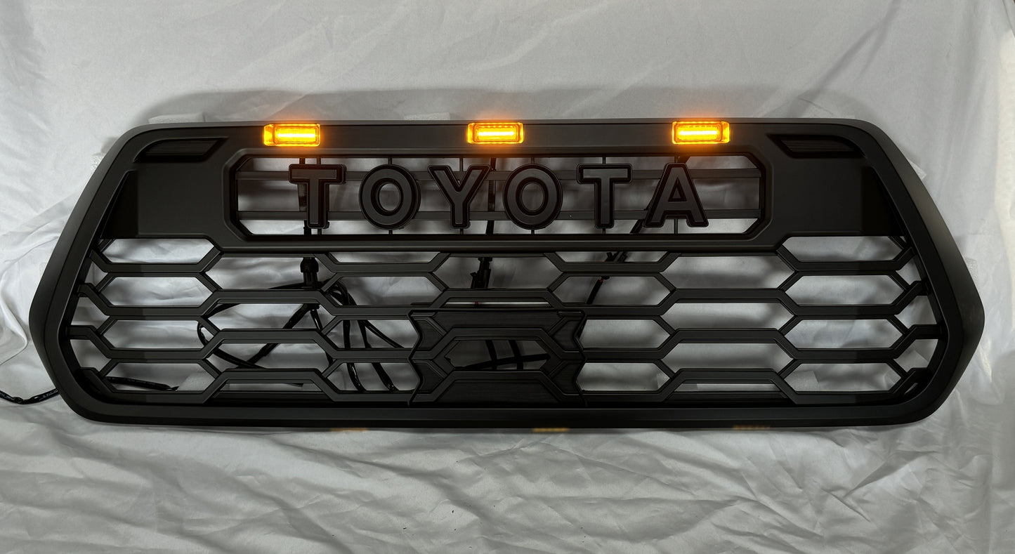 V2 Pro Style Grille with Raptor Lights for 2016-2023 Tacoma