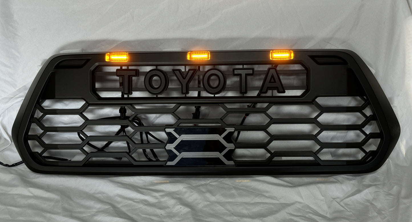 V2 Pro Style Grille with Raptor Lights for 2016-2023 Tacoma