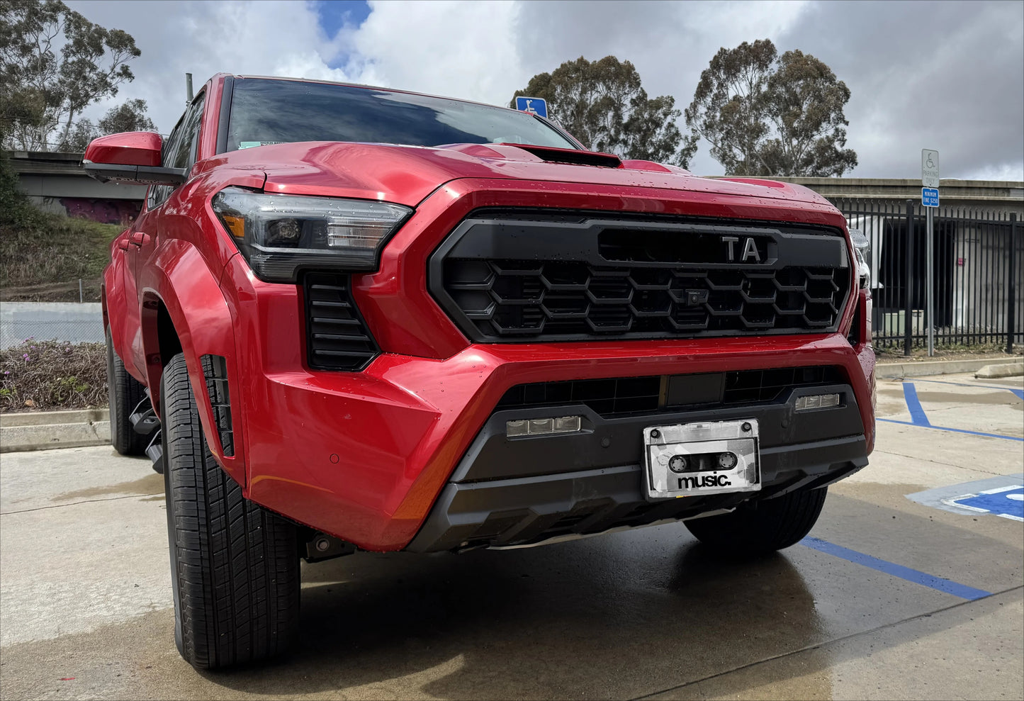 Aftermarket TRD Pro Grille for 2024 2025 Tacoma