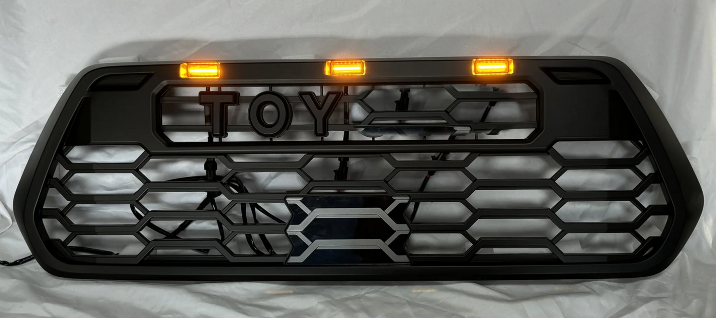V2 Pro Style Grille with Raptor Lights for 2016-2023 Tacoma