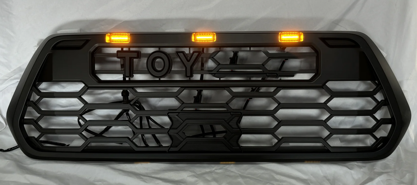 V2 Pro Style Grille with Raptor Lights for 2016-2023 Tacoma