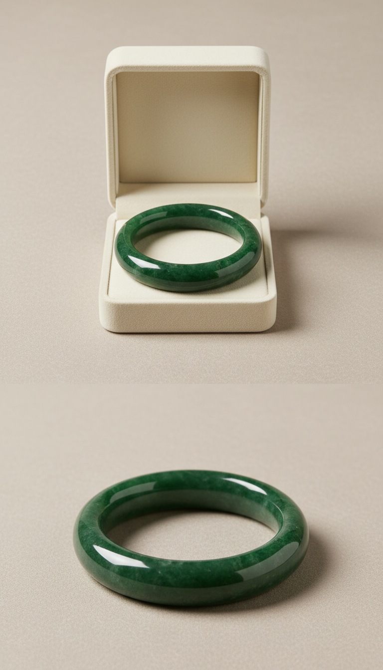 Imperial Green Jade Bangle