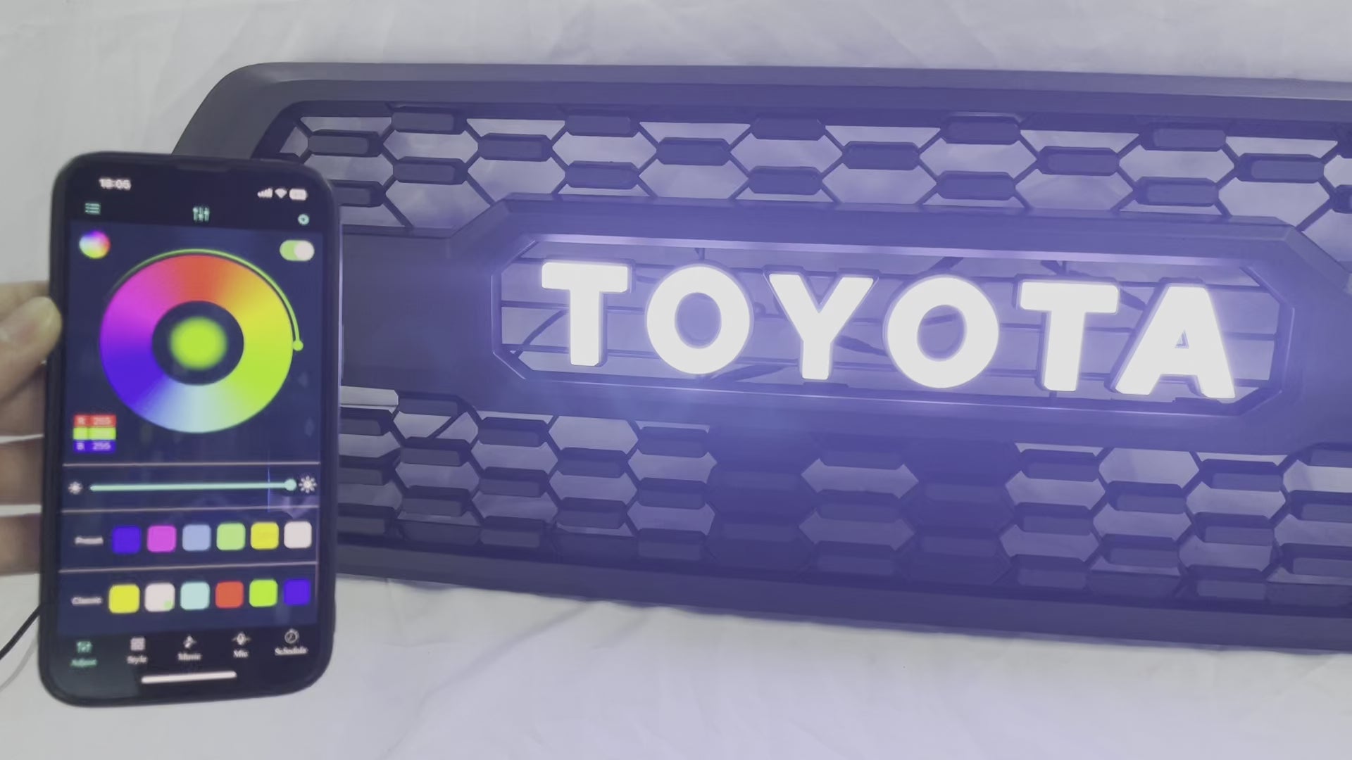 Led Illuminated Letters For 2016-2023 Tacoma Aftermarket Trd Pro Grill –  KOK Auto Parts