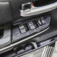 Carbon Fiber Look Door Window Switch Panel Accent Trim Fits 2014-2021 Tundra