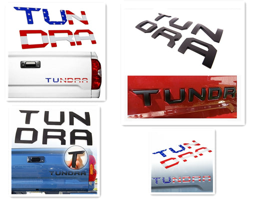 Tundra tailgate insert letters