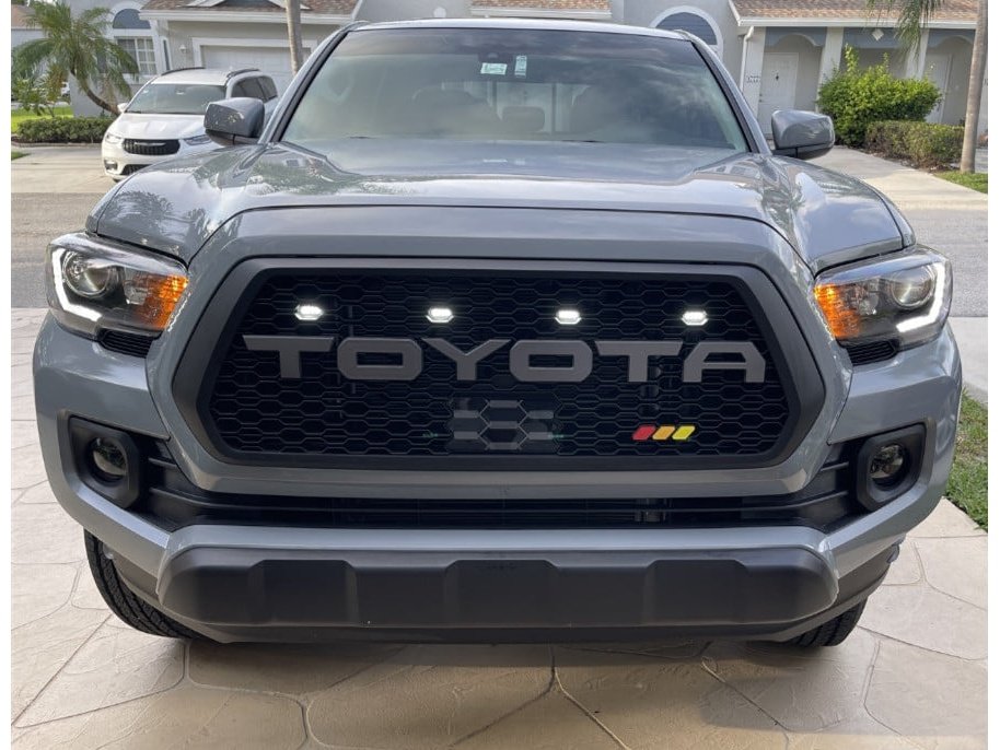 Taco Vinyl Grille badge