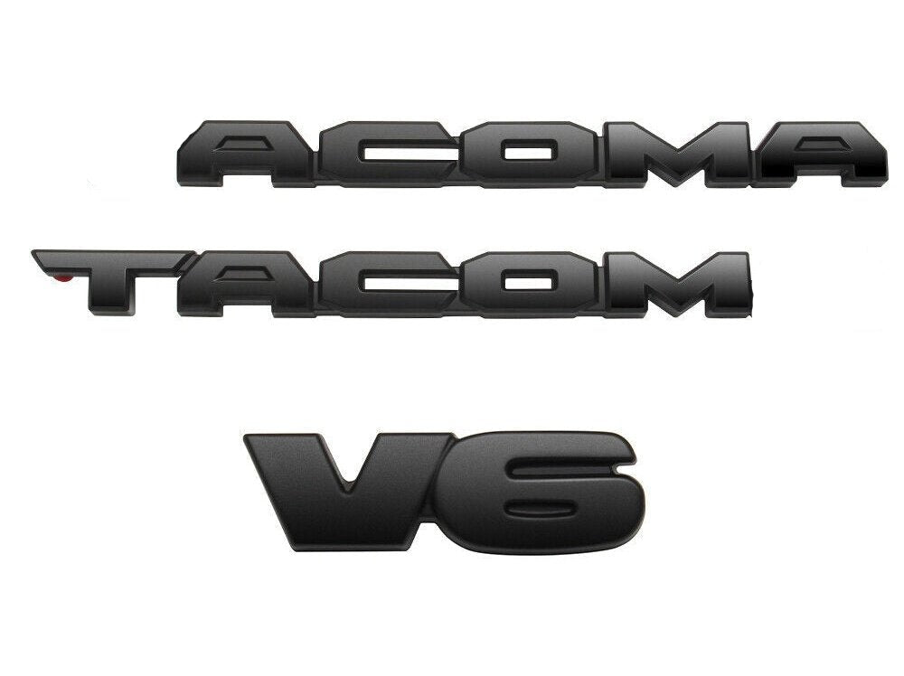 Emblem Overlay Blackout Kit for 20162022 Toyota KOK Auto Parts