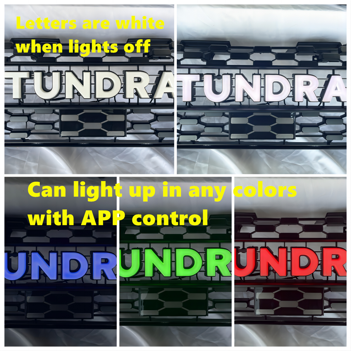 2014-2021 Tundra Trd Pro Grille Center Piece Insert