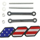 tacoma grille badge american flag