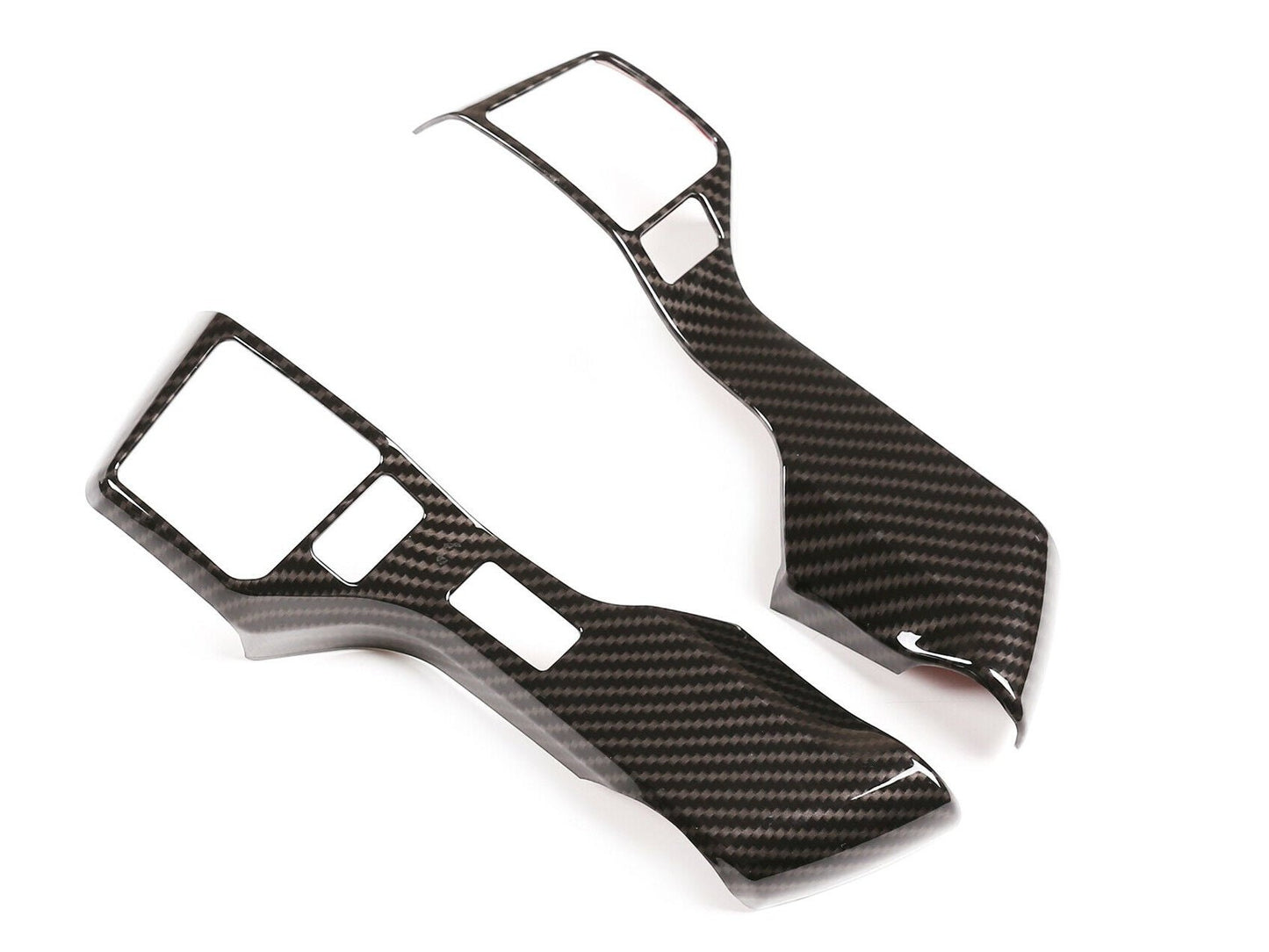 Carbon Fiber Look Steering Wheel Cover Trims for 2014-2017 Tacoma 4Runner Tundra