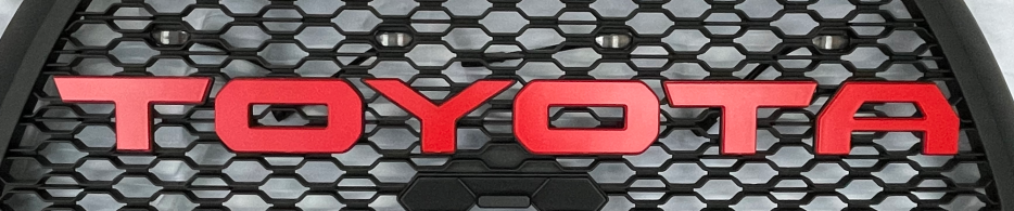 Letters For 2016-2023 Tacoma Honeycomb Grille
